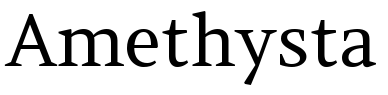 Amethysta font